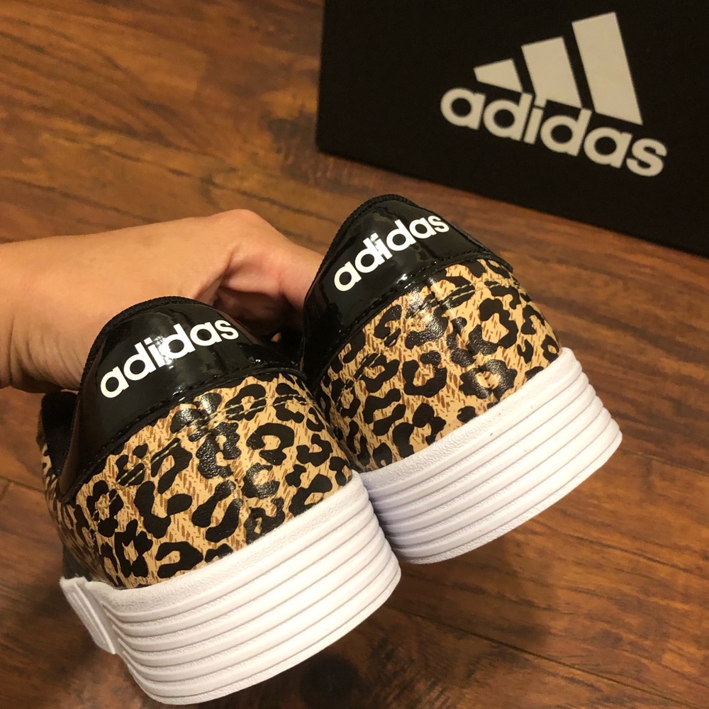 ADIDAS cheetah leopard animal print *rare* shoes sneakers women new in box - Picture 3 of 6